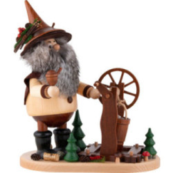Smoker - Ore Gnome with Winch - 26 cm / 10.2 inch