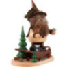 Smoker - Ore Gnome with Ore Cart - 26 cm / 10.2 inch
