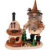 Smoker - Gnome at Stove - 26 cm / 10.2 inch