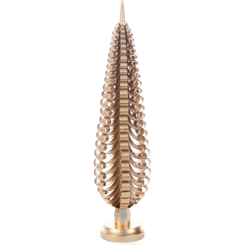 Spanbaum vergoldet - 30 cm