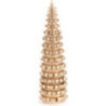 Coiled Tree without Trunk - Golden - 8 cm / 3.1 inch