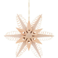 Christbaumschmuck Spanstern - 12 cm