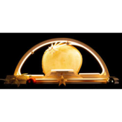 Schwibbogen für Sammelfiguren (mit LED) - 55x23 cm
