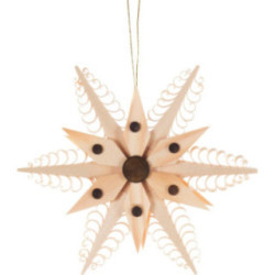 Christbaumschmuck Spanstern - 11,5 cm