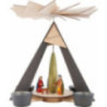 1-Tier Pyramid - Nativity Grey - 29 cm / 11.4 inch