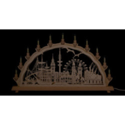 3D Double Arch - Hamburg - 68x35cm/27.8x13.8 inch