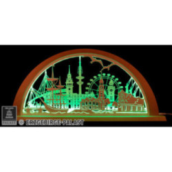 City Light Hamburg - 69x32 cm / 27.2x12.6 inch