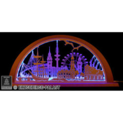 City Light Hamburg - 69x32 cm / 27.2x12.6 inch