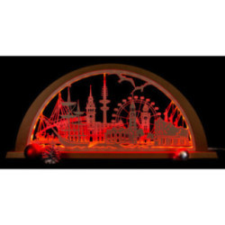 City Light Hamburg - 69x32 cm / 27.2x12.6 inch