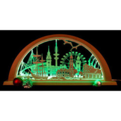 City Light Hamburg - 69x32 cm / 27.2x12.6 inch