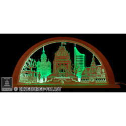 Stadtlicht Leipzig - 69x32 cm