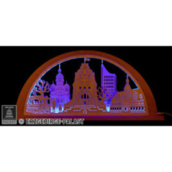 Stadtlicht Leipzig - 69x32 cm