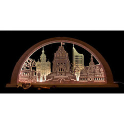 City Light Leipzig - 69x32 cm / 27.2x12.6 inch