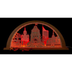 Stadtlicht Leipzig - 69x32 cm