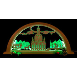 City Light Dresden - 69x32 cm / 27.2x12.6 inch