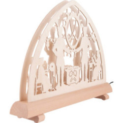 Candle Arch - Ore Mountains Motive - 34x26 cm / 13.4x10.2 inch