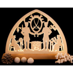 Candle Arch - Ore Mountains Motive - 34x26 cm / 13.4x10.2 inch