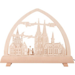 Candle Arch - Cologne Cathedral - 34x26 cm / 13.4x10.2 inch