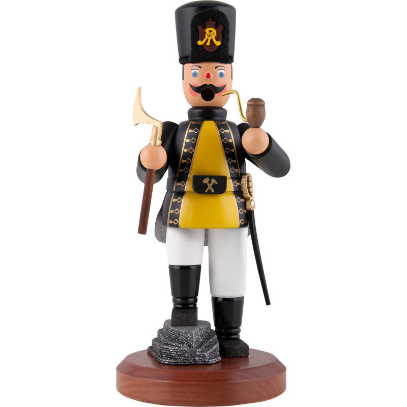 Smoker - Miner with Pick - 22 cm / 8.7 inch