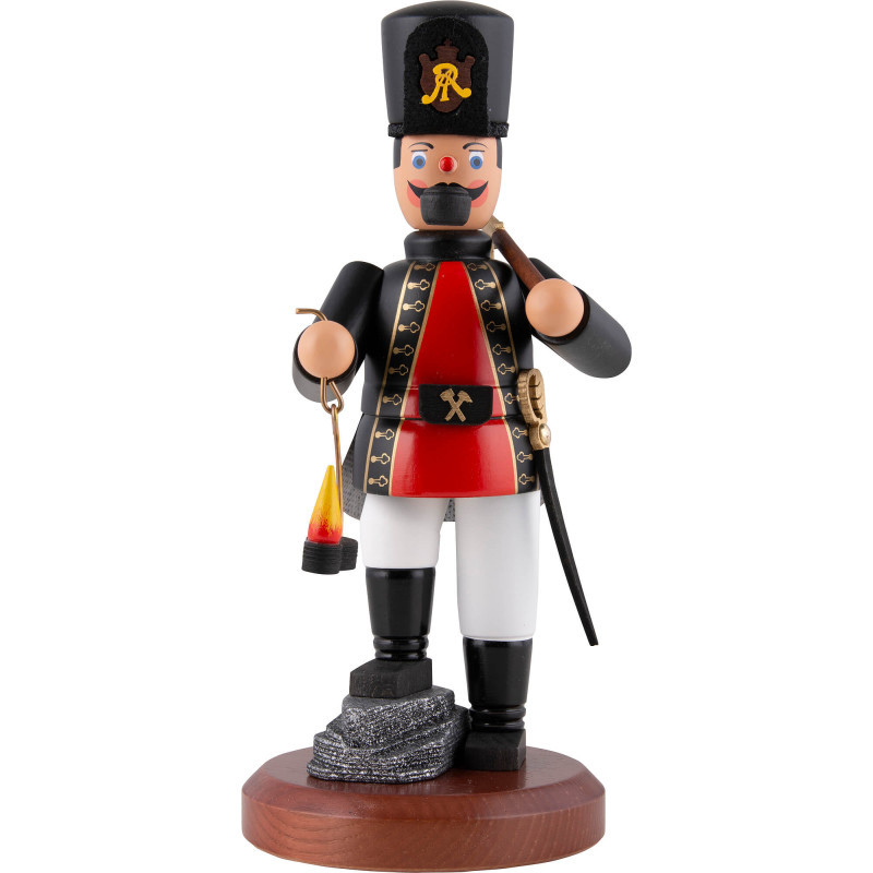 Smoker - Miner with Light - 22 cm / 8.7 inch