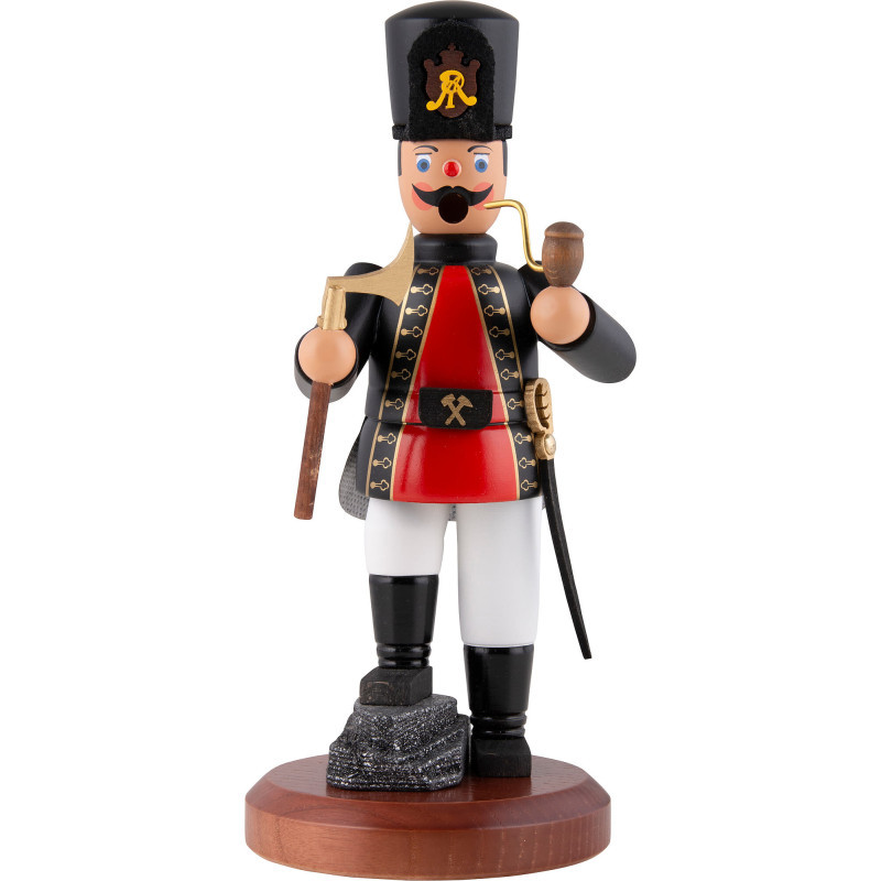 Räuchermännchen Bergmann mit Hacke - 22 cm