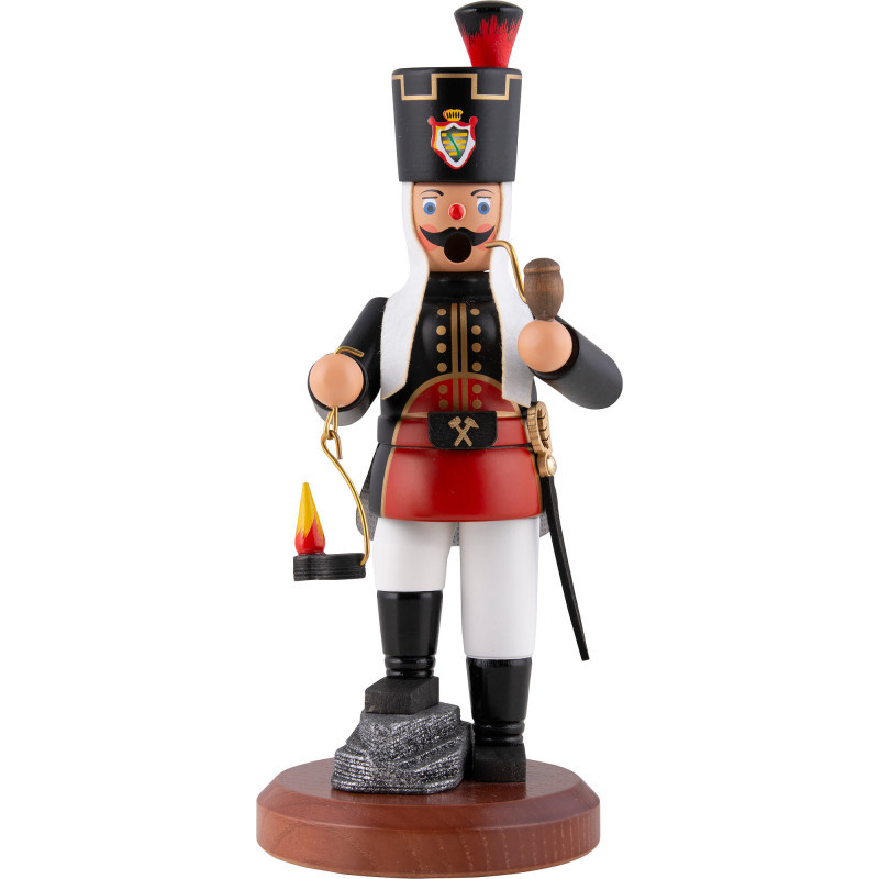 Smoker - Miner with Light - 22 cm / 8.7 inch