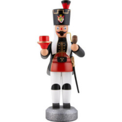 Räuchermännchen Bergmann mit Kerzenhalter - 22 cm