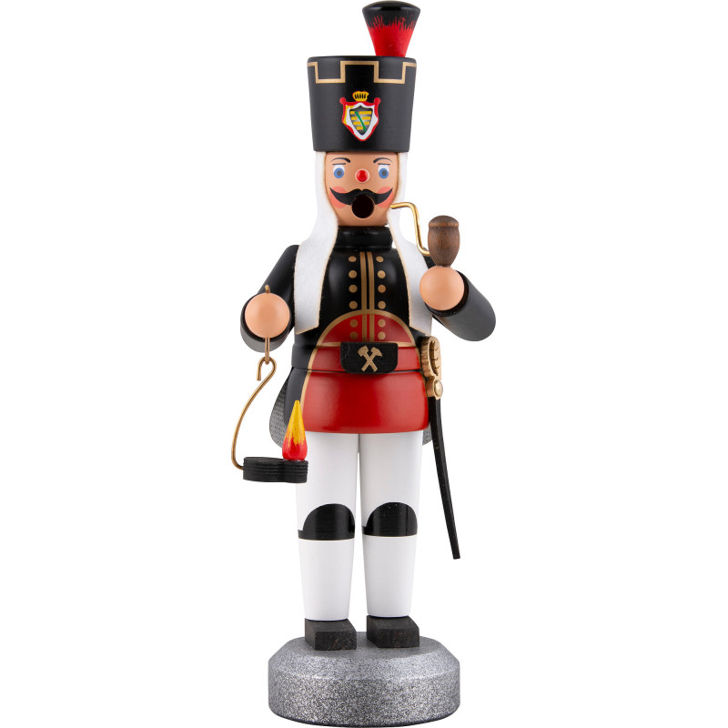 Smoker - Miner with Light - 22 cm / 8.7 inch