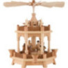 2-Tier Pyramid - Nativity - 32 cm / 13 inch
