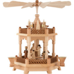 2-stöckige Pyramide Christi Geburt - 32 cm