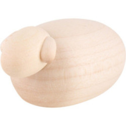 Schaf einzeln, natur - 2,5 cm