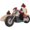 Family Trip on Motorcycle - 11 cm / 4.3 inch