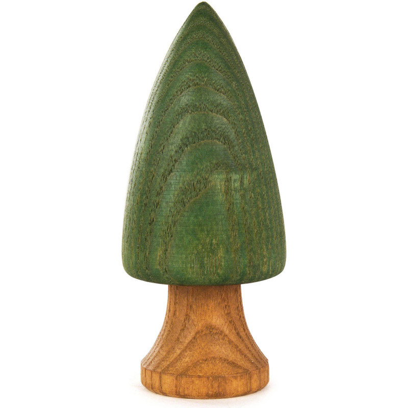 Tree with Trunk - Green - 9 cm / 3.5 inch