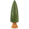 Baum grün mit Stamm - 12,5 cm