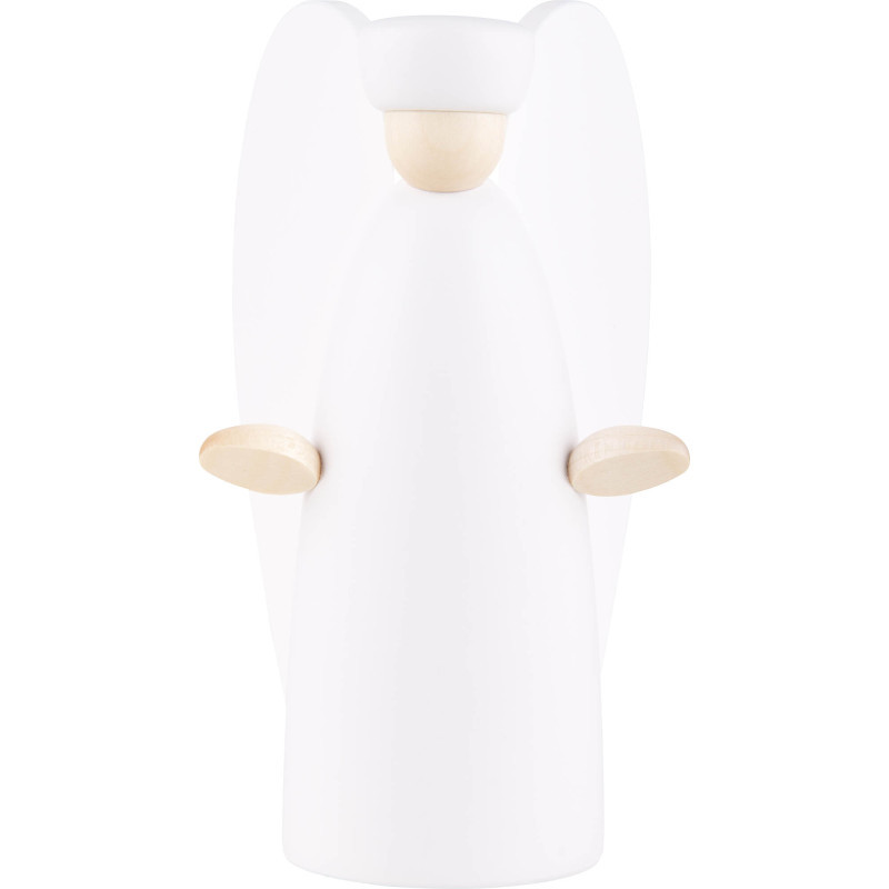 Glad Tidings Angel, White - 12,5 cm / 4.9 inch
