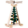 1-Tier Pyramid with Level Christmas Tree - 40 cm / 15.7 inch