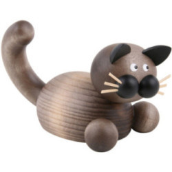 Katze Karli auf der Lauer - 5,5 cm