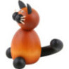 Katze Bommel sitzend - 7 cm