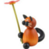 Cat Bommel with Flower - 8 cm / 3.1 inch