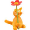Cat Emmi with Flower - 8 cm / 3.1 inch