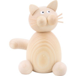 Cat Moritz Sitting - 7 cm / 2.8 inch