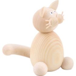 Cat Moritz Sitting - 7 cm / 2.8 inch