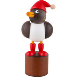 Christmas Seagull Gray - 12,5 cm / 4.9 inch