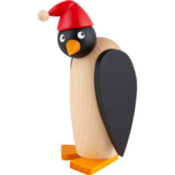 Penguin Woman with Cap - 12 cm / 4.7 inch