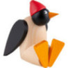 Penguin with Cap - Sitting - 9,5 cm / 3.7 inch