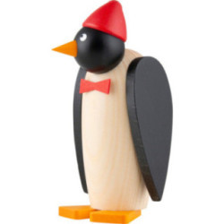 Penguin with Cap - 12 cm / 4.7 inch