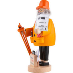 Räuchermännchen Bauleiter - 22 cm