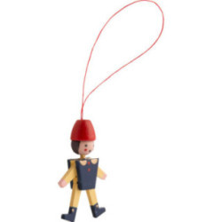 Hampelmann mit Faden - 2,5 cm