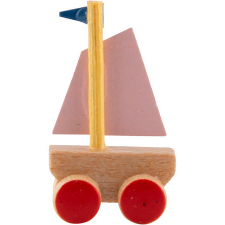 Schiffchen auf Räderbrett - 1,8 cm