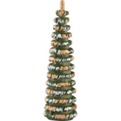 Little Tree Green/White/Gold - 5 cm / 2 inch